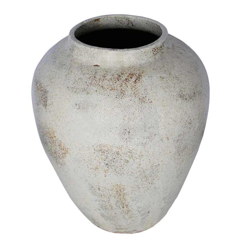 Large white ceramic floor vase Richmond 72cm