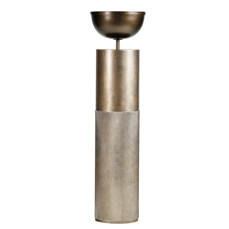 Primrose Champagne Gold pedestal planter 119.5cm