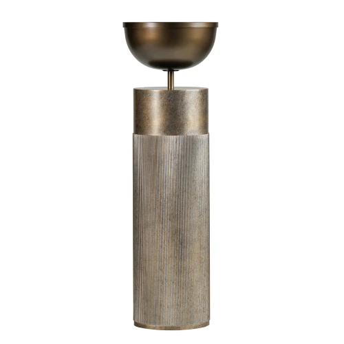 Primrose Champagne Gold Pedestal Planter 99cm