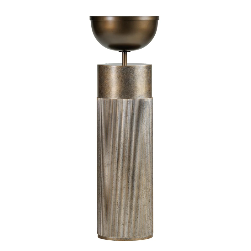 Primrose Champagne Gold pedestal planter 99cm