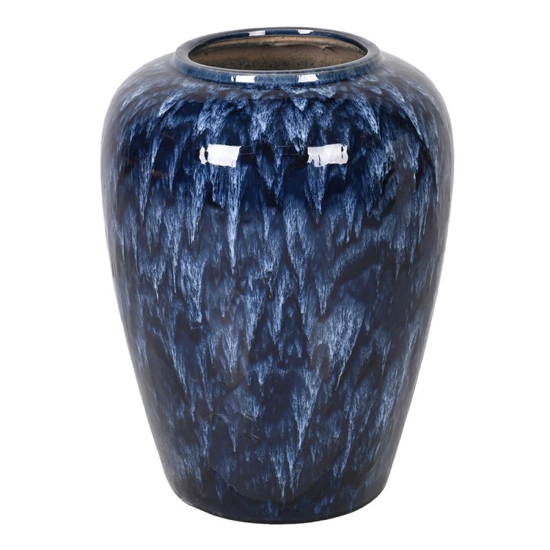 Richmond Blue ceramic vase 52cm