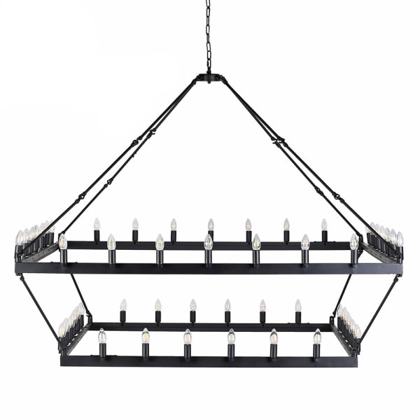 Belgravia Grand large black chandelier 160cm
