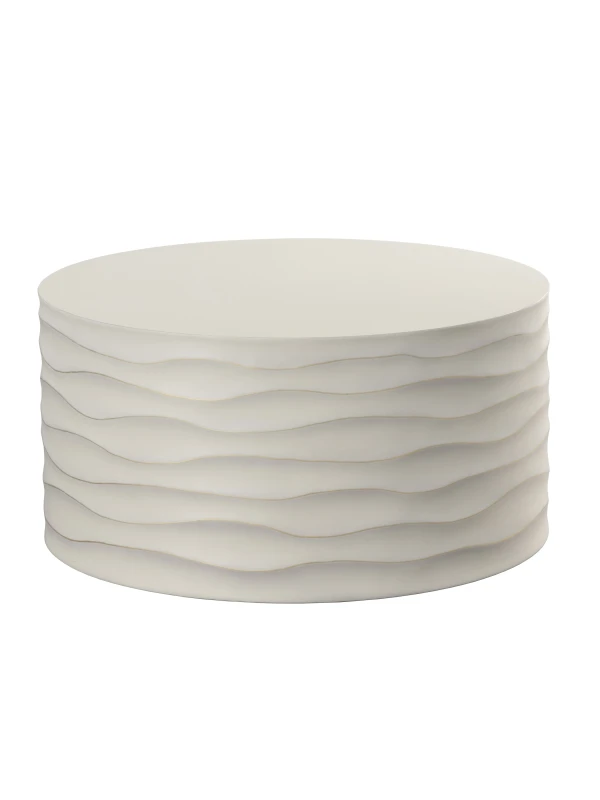 Aldwych Cream round coffee table 82cm