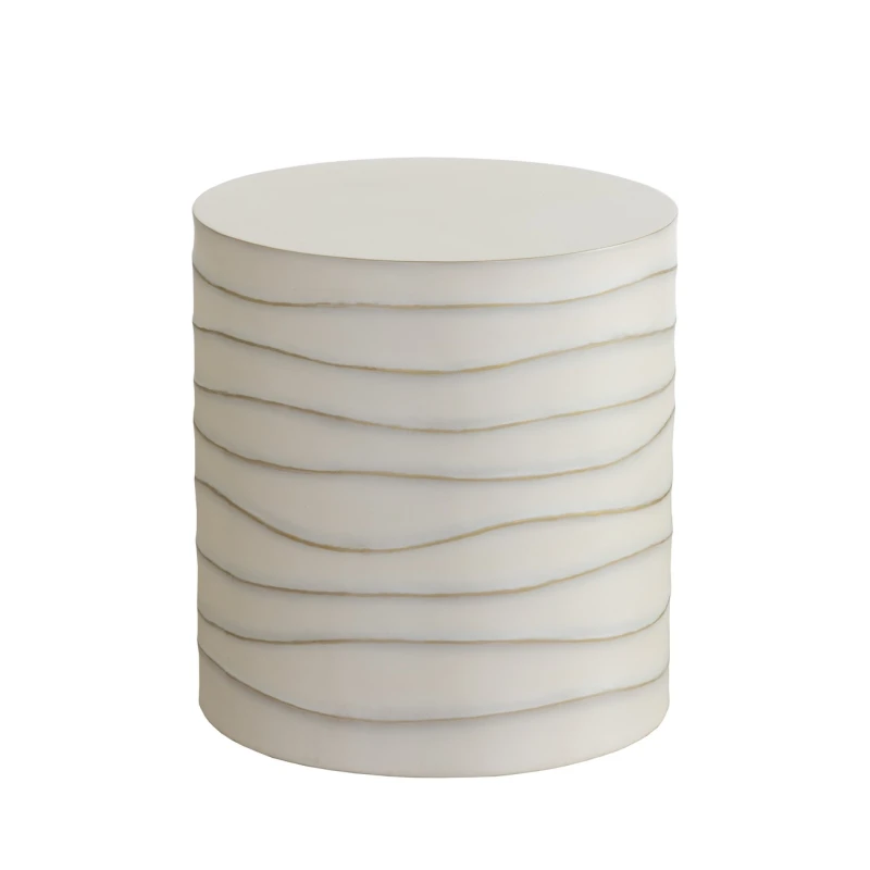 Aldwych Cream round side table 42cm