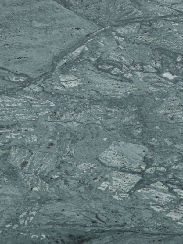 Close-up of dark green marble with natural veining