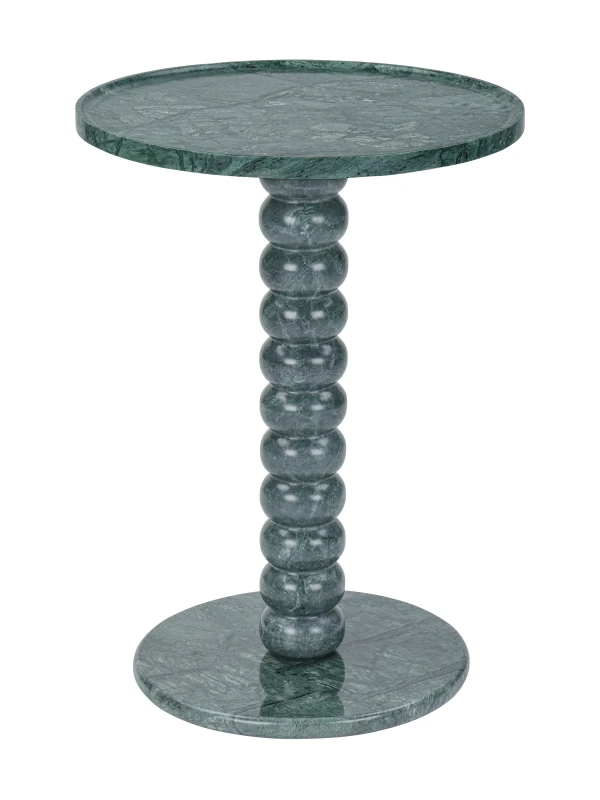 Venice Green Marble Side Table 40cm