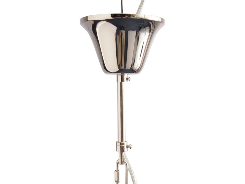 Montpelier Silver Cube Chandelier 40 cm with  Sunburst design Small