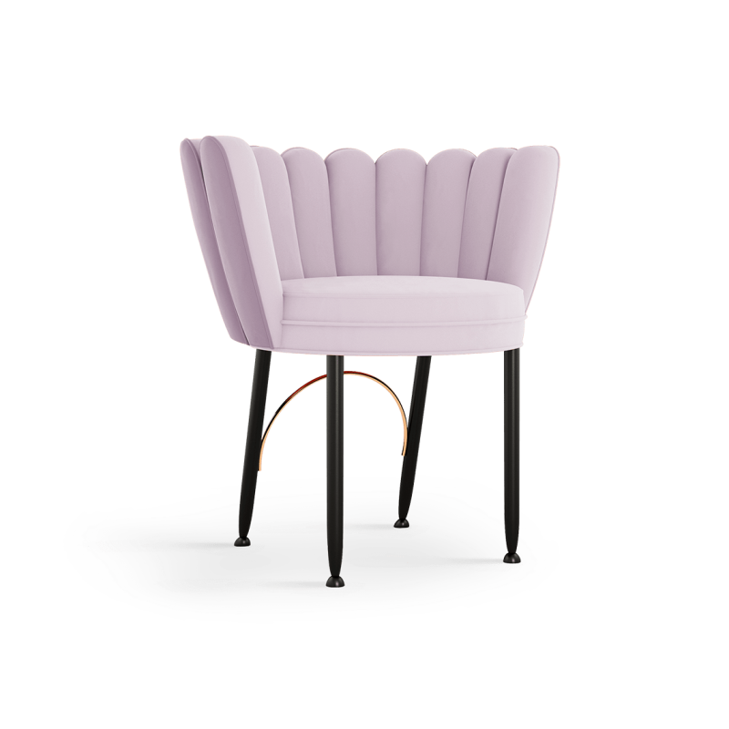 Angel Dining chair pine and stainless steel