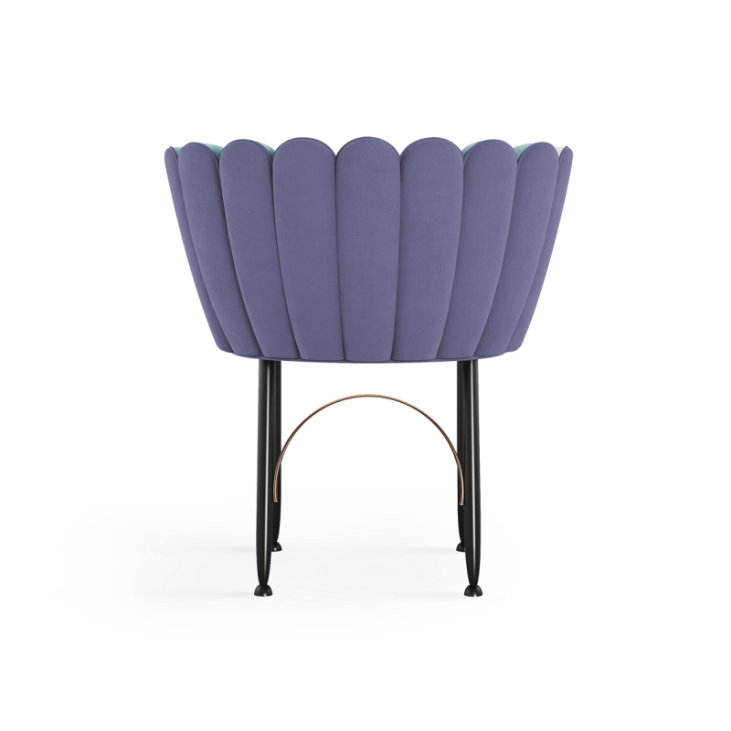 Angel Dining chair pine and stainless steel