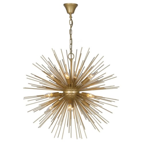 Kensington Gold Ceiling Lamp 72 cm starburst design