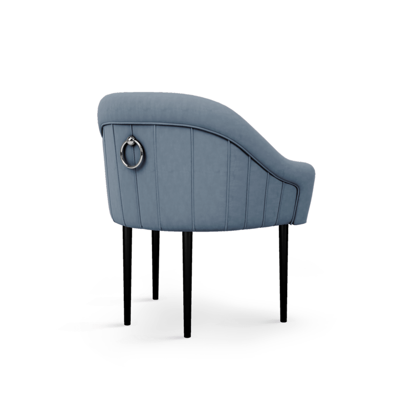 KATHARINA DINING CHAIR  from OTTIU BEECH BRASS velvet