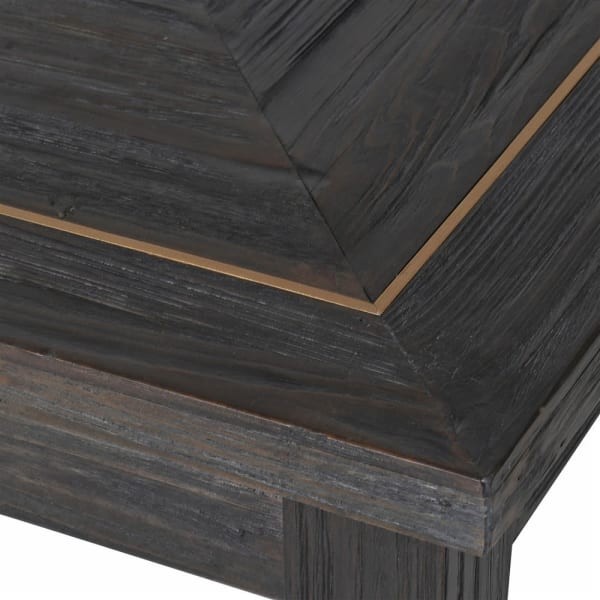 Finchley Copper Coffee Tabel 75x135 cm elm poplar copper details