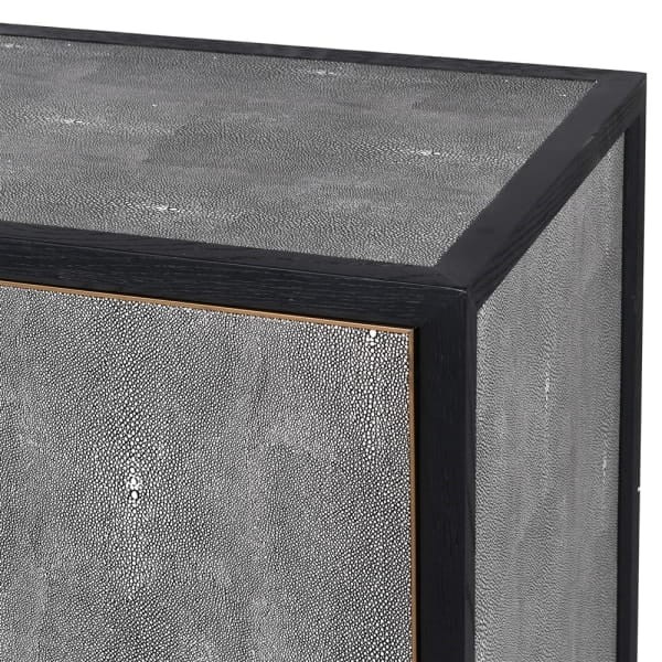 Enderby Cabinet 182 cm grey shagreen oak four door sideboard