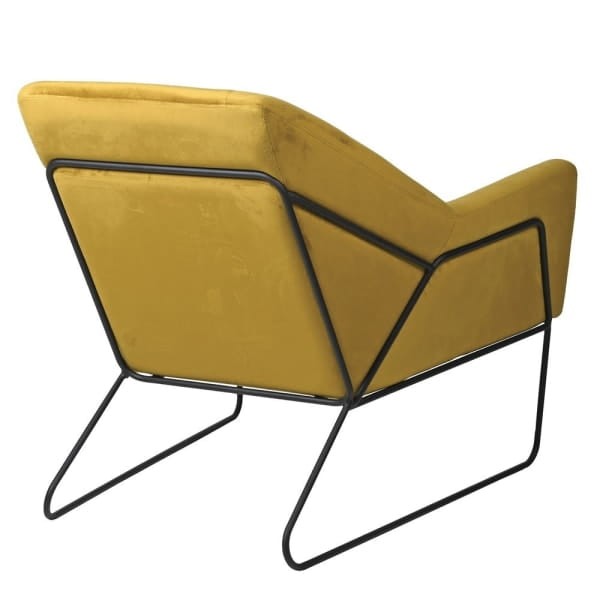 Oxford Amber Contemporary Occasional Chair Amber Green cotton