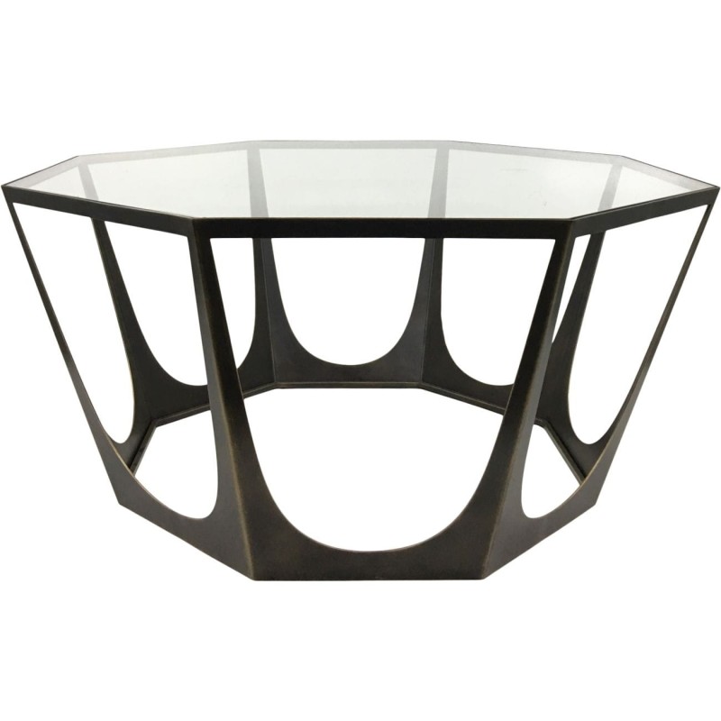 Richmond table with tempered-glass top