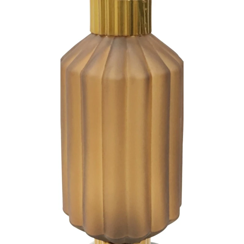 Muse Brown light with handcrafted glass body