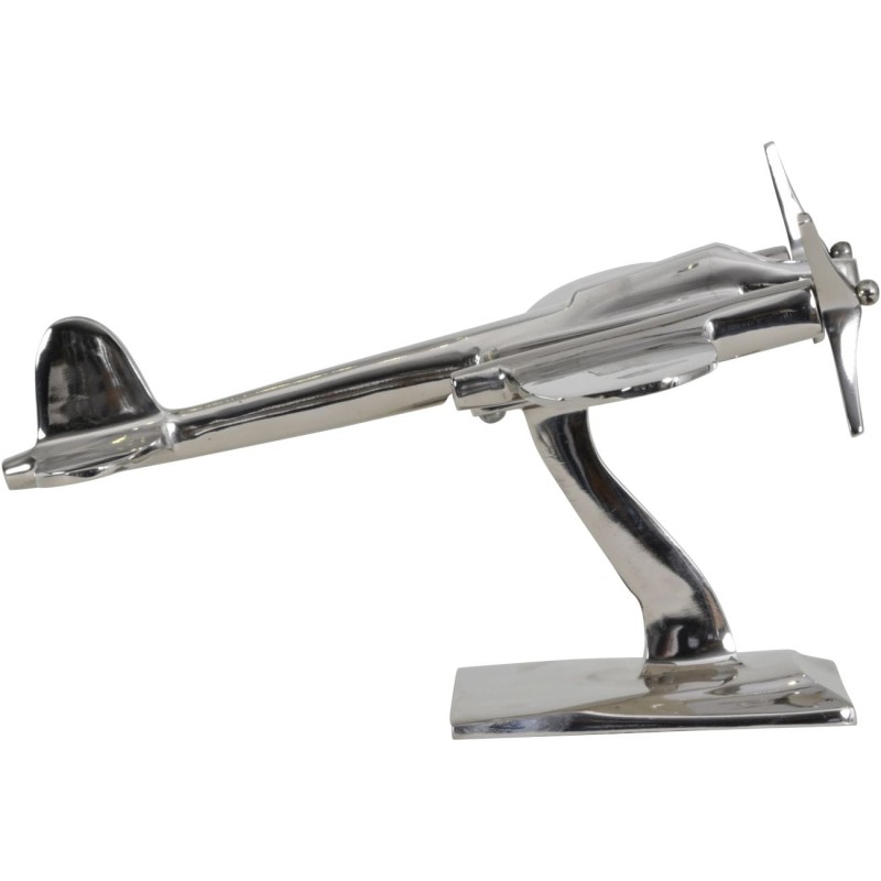 Silver aviation sculpture for a sideboard