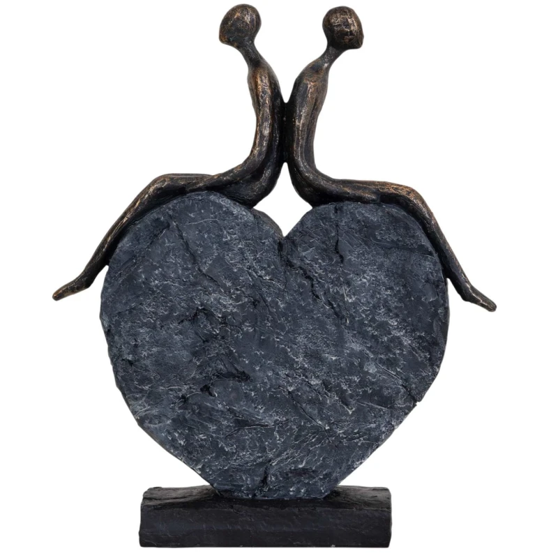 Portland Love couple sculpture 28.8 cm