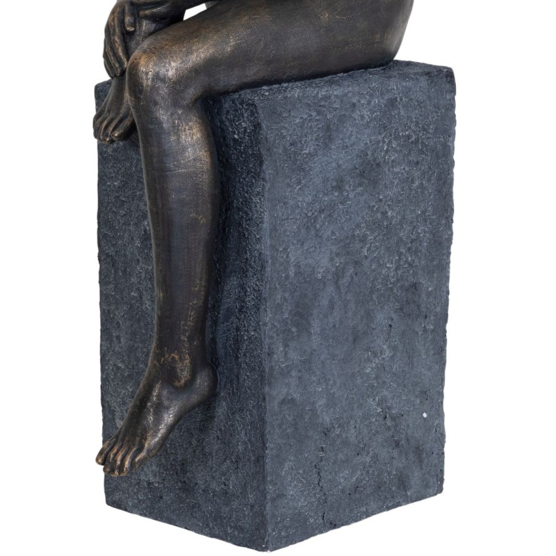 Portland Thinking Woman Sculpture 75 cm bronze grey