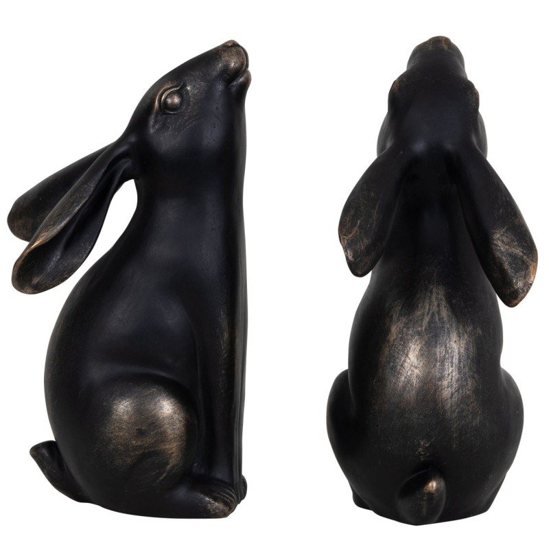 Bronze animal bookends for a modern classic interior