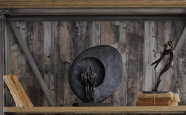 Ayrton Love Abstract Sculpture 33 cm stone and polyresin