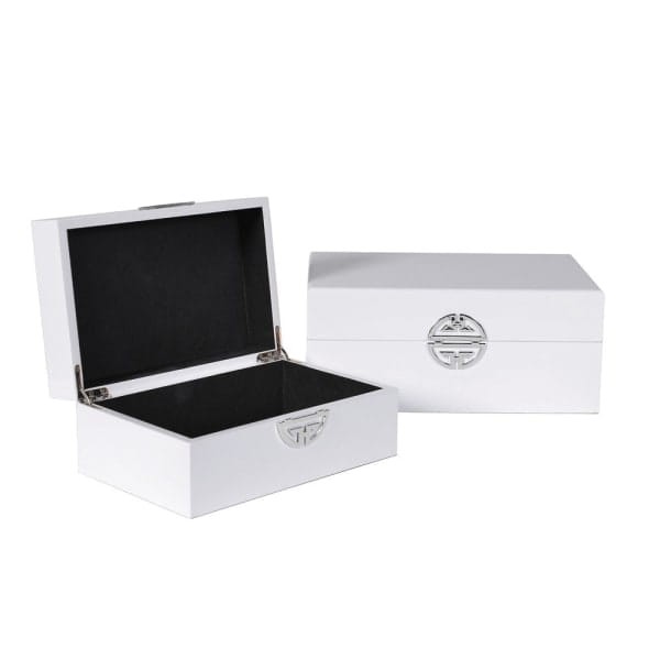 set of two luxury decorative boxes for living room