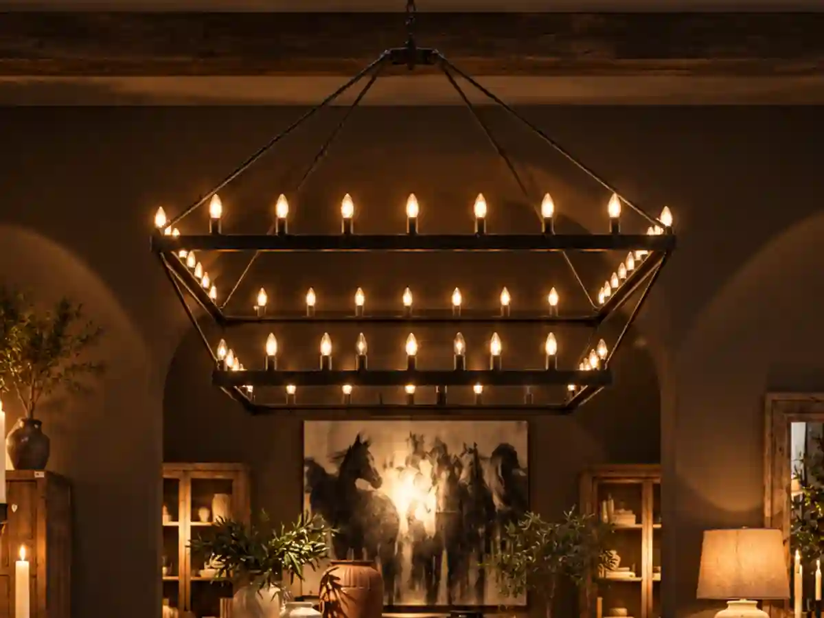 How to Choose a Large Chandelier for a Living Room: Scale, Height and Style
