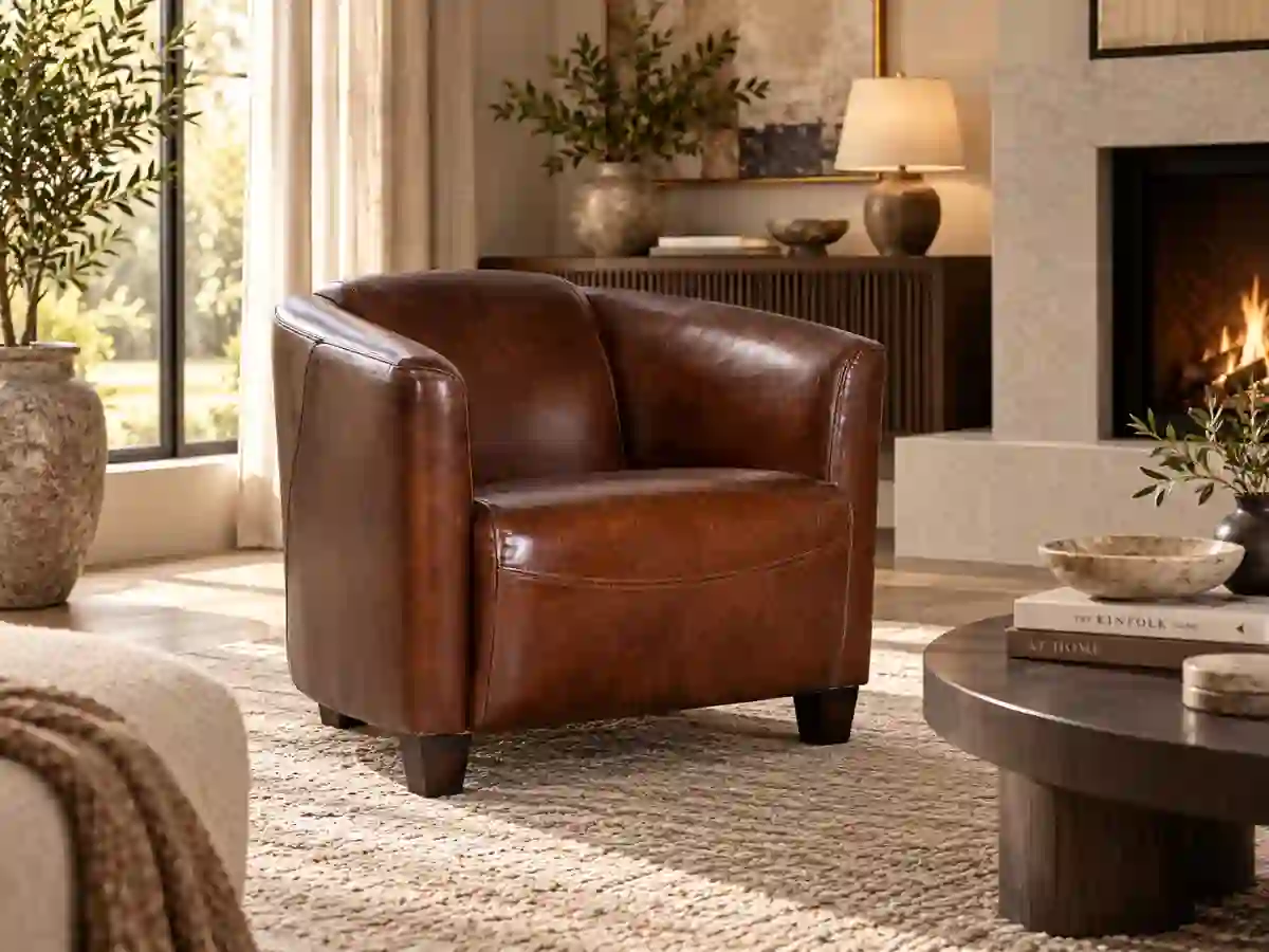 Are Leather Armchairs Still in Style? How to Make Them Feel Contemporary
